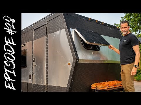 BENDING ALUMINUM - How to Build a DIY Window Cover for Your RV , Travel Trailer or Camper