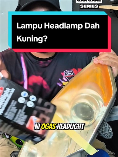 Headlamp refurbishment kit. Headlamp Restoration kit. Lampu depan kereta menguning. Lampu depan kuning. Cara hilangkan kuning lampu kereta. Headlight restoration. . #headlamp #headlight #lampukuning #lampudepan #perodua