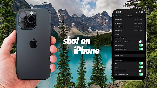 The Best iPhone Camera Settings For High Quality Videos