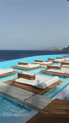 Infinity Pool Views Over the Aegean