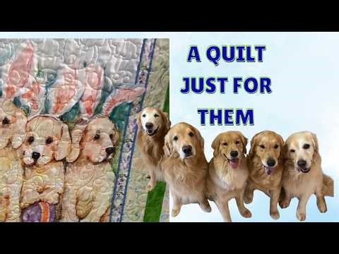 I Made a Panel Quilt on My Embroidery Machine