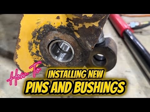 Replacing Pins and Bushings on a Skid Steer/Track Loader