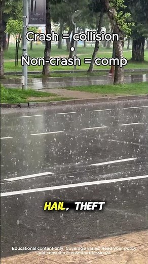 Collision vs Comprehensive (3 Examples - 15–20s)