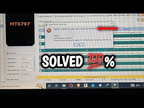 STATUS SEC IMG TOO LARGE SP FLASHTOOL SOLUTION | ERROR : STATUS_SEC_IMG_TOO_LARGE