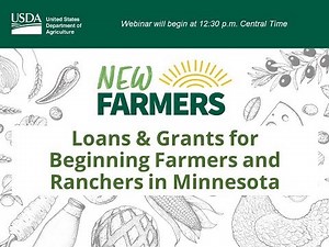 USDA Loans and Grants for Beginning Farmers and Ranchers in Minnesota