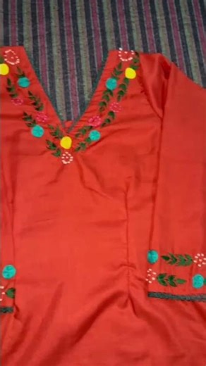 # needle work suit ❤️😍thread design
