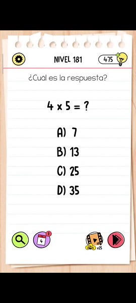 Brain Test All Star Nivel 181 - Respuesta Desvelada
