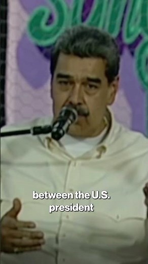 Maduro says his phone call with Trump was 'respectful and cordial,' as he hopes for peace #shorts