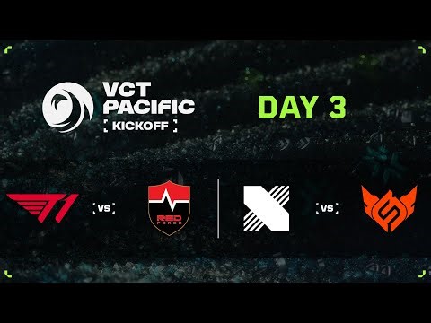 T1 vs NS / DRX vs FS - VCT 퍼시픽 - 킥오프 - 상위조 라운드 1 - DAY 3