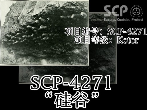 【S.C.P.基金会】SCP-4271 “硅谷” 任何人不得进入该区域，我们正在寻找减缓扩散的方法