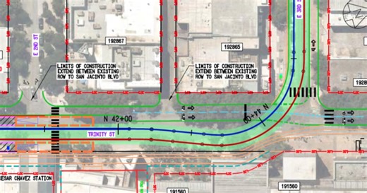 Con un mapa, revelan cómo será el light rail de Austin: el recorrido completo