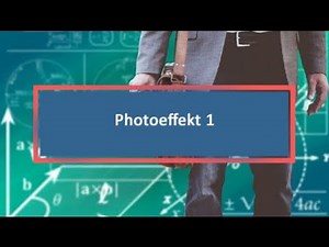Photoeffekt 1