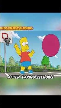 Bart and Lisa turned into super fat people. #anime #animerecap #TheSimpsons