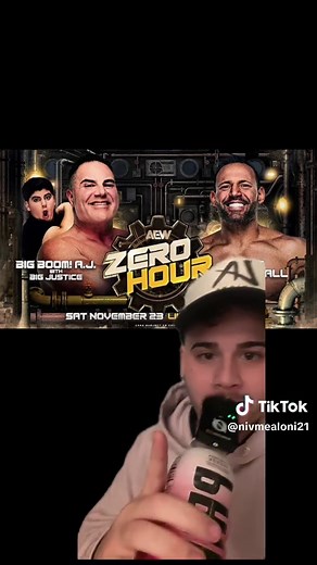 Big Aj and big justice of the costco guys announced on aew dynamite that the rizzler will be at the full gear ppv on saturday to ring the bell when big aj wins! #aewdynamite #aewfullgear #therizzler #therizzleraew #costcoguys #costcoguysaew #bigaj #bigjustice #boom #bringtheboom