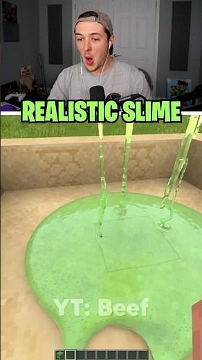 Realistic Slime in MINECRAFT!
