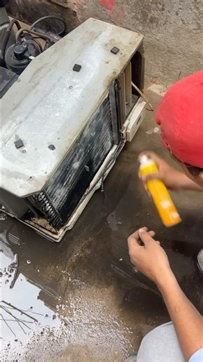 Window AC Service Full Process | Deep Cleaning & Repair Guide ❄️ ACService || #DelhiServices