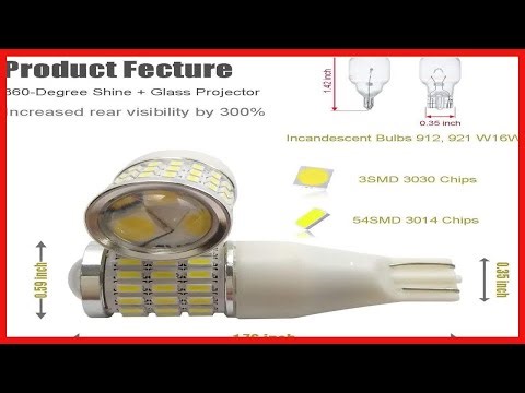 Upgrade Your Backup Lights with Ultra-Bright, Easy-Install LED Bulbs