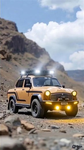 BEAST Ambassador 🔥 Ultimate Off-Road Build | Indian Classic Turned Monster | AI video