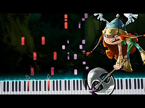 Rayman Legends - Medieval Theme: Piano Tutorial