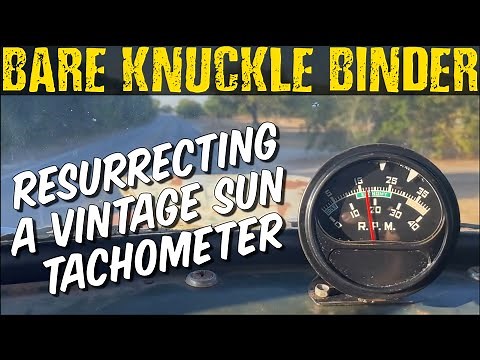 Resurrecting A Vintage Sun Tachometer