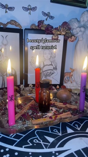 beauty spell tutorial #witch #witchcraft #beauty #beautyspells #witchtok #beautytok #glamour #glamourmagick #witchytips #witchywoman #spells #altar #avocado #turmeric #blood #witchcraftworks #tutorial #spellwork #spells #spellsandhexes #spelltutorial