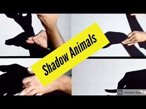 How to make shadow animals with hands| shadow animal puppet| deer|