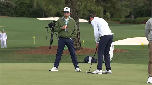 Opening practice round of 90th Masters Tournament tees off in Augusta