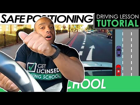 Road Position While Driving With Reference Points | Driving Tutorial | Updated 2025