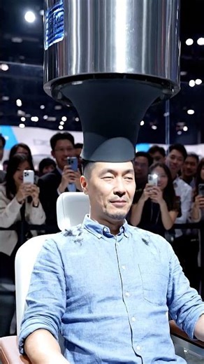 They Let Him Test This 2030 Hair Machine in Public 😳