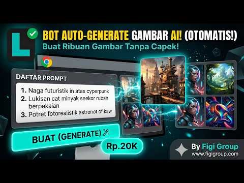 Ekstensi Chrome Leonardo AI Automator - Tutorial Instalasi dan Penggunaan Bot Auto Generate Gambar