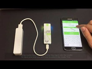 uFR "Simple" Android app for MIFARE® classic cards - µFR Online Wireless NFC Reader demonstration