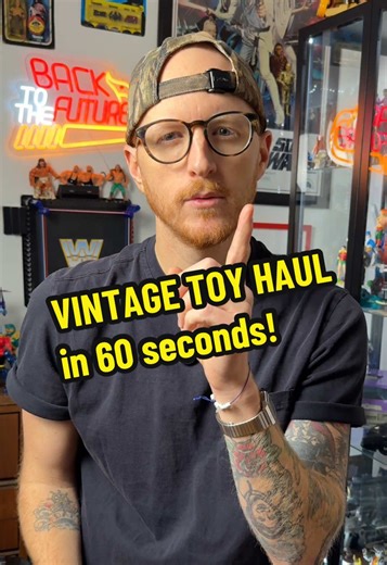 This is the VINTAGE TOY HAUL I got at the @Totally Rad Vintage Fest #vintagetoys #toyhaul #toys #toyhunt #retro