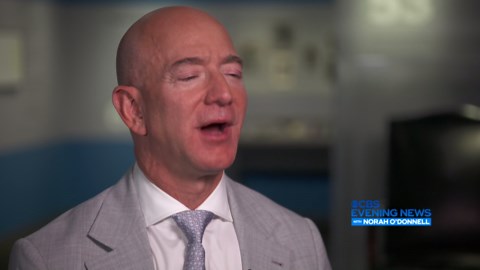Jeff Bezos on why space travel is important