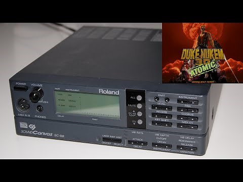 Duke Nukem 3D - Soundtrack - Roland SC-88