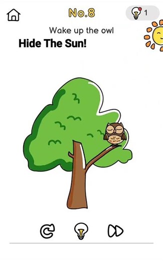 Brain Out Level 8 Answer | Easy Solution #brainout #puzzle #owl