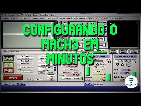 Como configurar uma CNC usando o Mach3! Atualizado (2024)