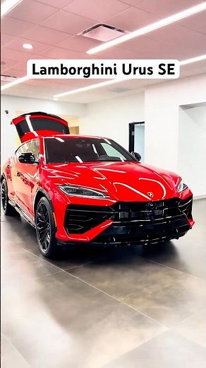 Lamborghini Urus SE: The Best SUV Just Got BETTER #urus #suv