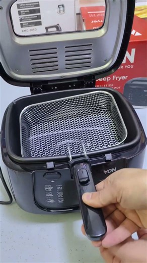 Von Deep Fryer 1800w 2.5L #kitchenappliances #deepfryer #oven #kitchengadgets