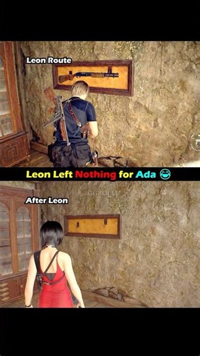 Leon Looted the Whole Village 😂 RE4 Remake