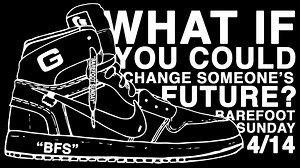 17K views · 262 reactions |  Join us for our annual Barefoot Sunday™ as we kickoff Easter week! Bring your best shoes to donate - In just this one Sunday we receive thousands of shoes that help provide hope to people in need for an entire year! Barefoot Sunday services are April 14th at 9:30 & 11am in Tulsa and 11am in Sapulpa & Skiatook!  What if you could change someone's future? | Guts Church | Facebook