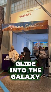 This season, experience a journey through the stars with Space Glide! ✨   Glide on our family friendly through February 22nd. Space Glide is INCLUDED with paid admission! | New York Hall of Science | Facebook