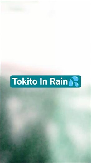 Tokito Muichiro chibi in rain 🌧️ (Demon Slayer)