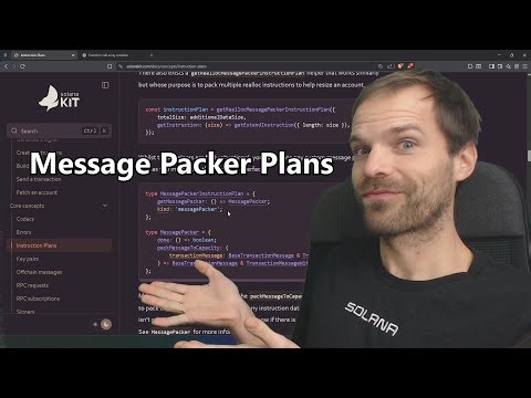 Message Packers: How to efficiently write buffer accounts [Solana Kit Tutorial] - Dec 15th '25