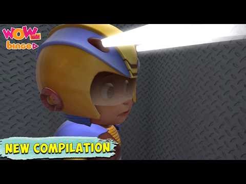 Vir The Robot Boy | Best Action Scenes Compilation - 385 | Wow Kidz Binge
