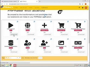 Installing CasperBR extensions in PhpMaker