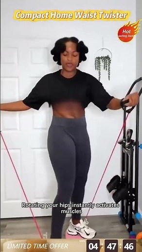 Multifunctional silent waist twisting disc
