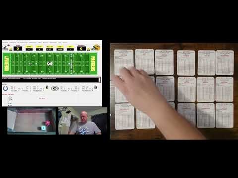 APBA Football - 1965 - Week 2 - Colts at Packers - 1st Half