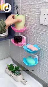 11K views · 58 reactions | Self Adhesive Drain Soap Box Double Layer...
