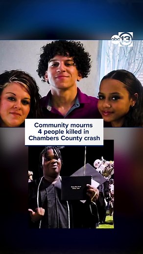 A community in southeast Texas is mourning after four people were killed in a crash Friday in Chambers County. #chamberscounty #houstonnews #fatalcrash #community #texasnews #tragic #abc13