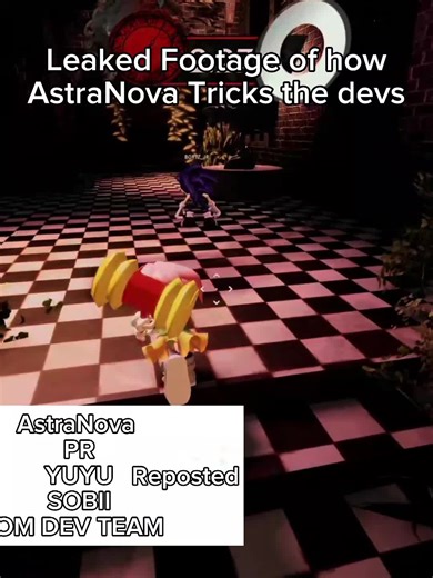 How AstraNova tricks the devs ✌️ #astranova #sonicexe #Fyp #outcomememories #2011x